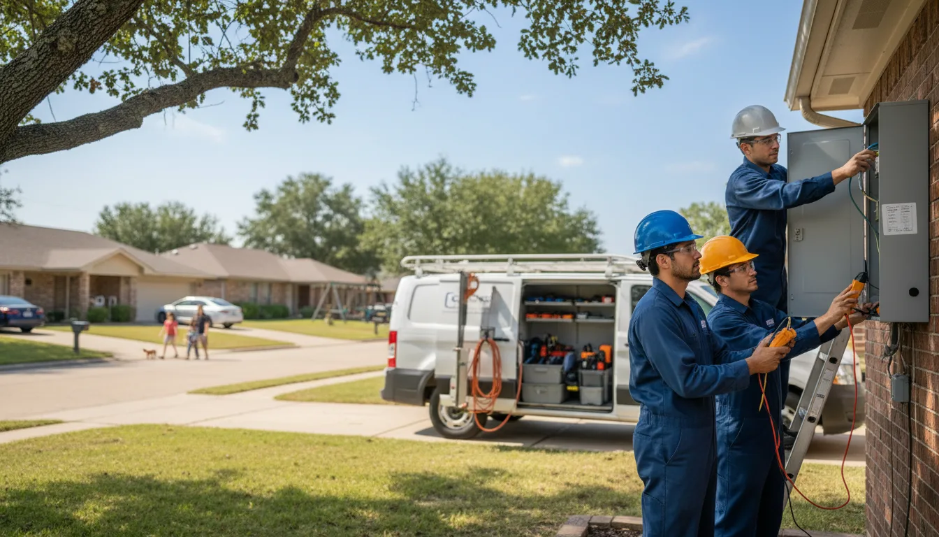 Certified electrician providing emergency electrical services in Gainesville, AL